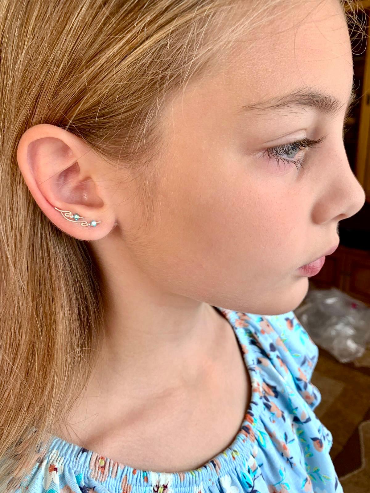 Dolce Collection Ear-Up™ | Turquoise Crystal Beads